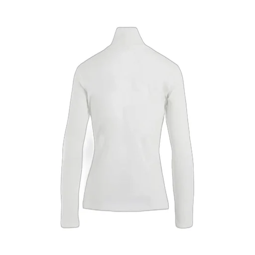 High Twisted Jersey Long Slv Turtle Neck Po
