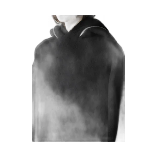 Sheep Pile Zip Hood Po