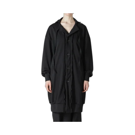 Pe Jersey Twill Button D Cardigan