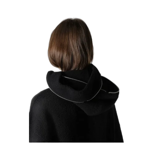 Sheep Pile Zip Hood Po