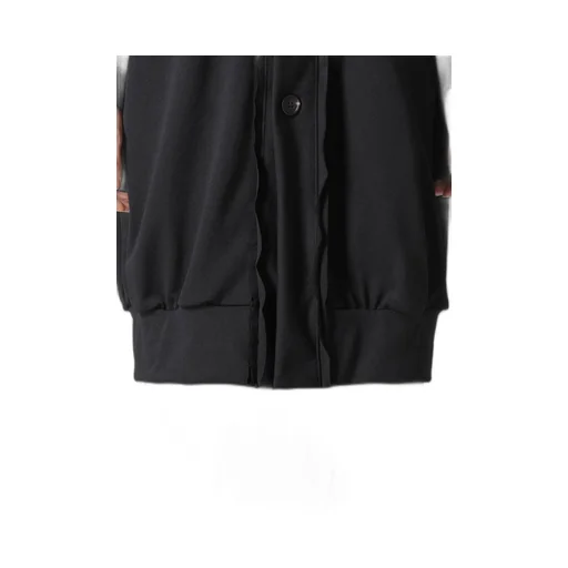 Pe Jersey Twill Button D Cardigan
