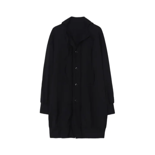 Pe Jersey Twill Button D Cardigan