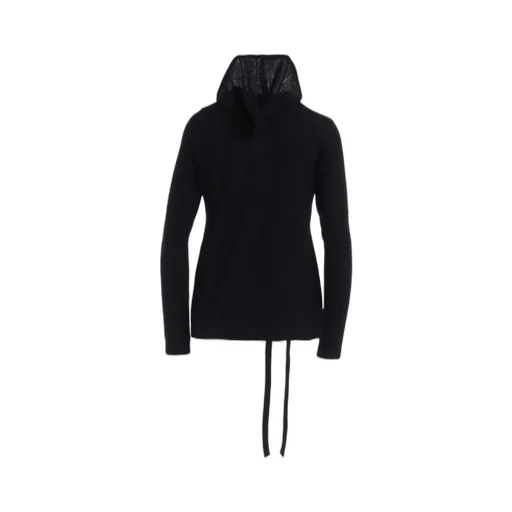 Wool Light Milling Single Strap Hoodie Po