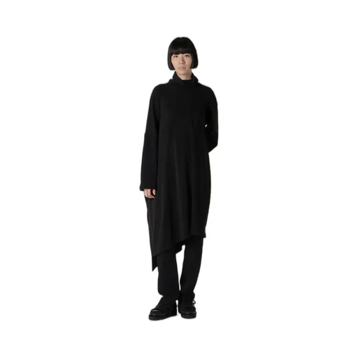Interlock Paneled High Neck Po
