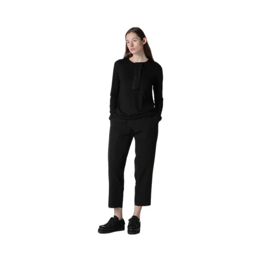 Wool Single Jersey Henley Neck Po