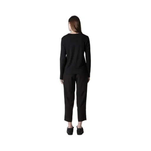 Wool Single Jersey Henley Neck Po