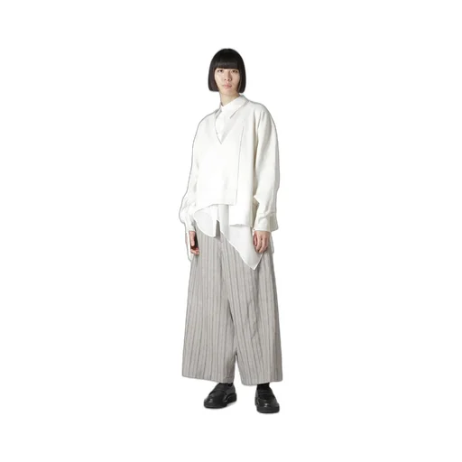 Cotton French Terry Side Zip D Pullover