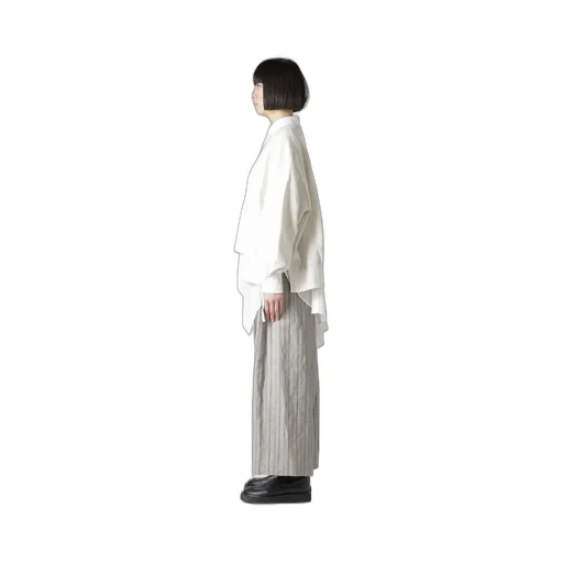 Cotton French Terry Side Zip D Pullover
