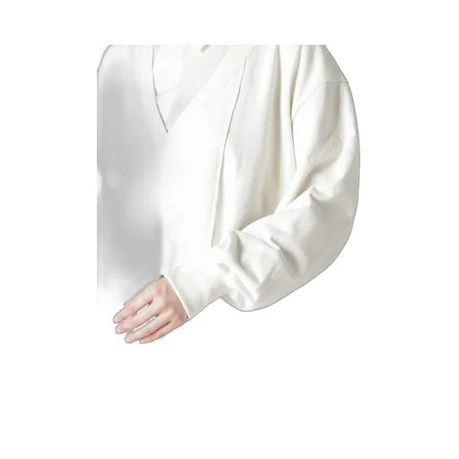 Cotton French Terry Side Zip D Pullover