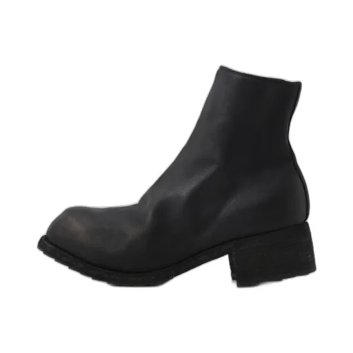 Grained Calfskin Inside Zip Boots