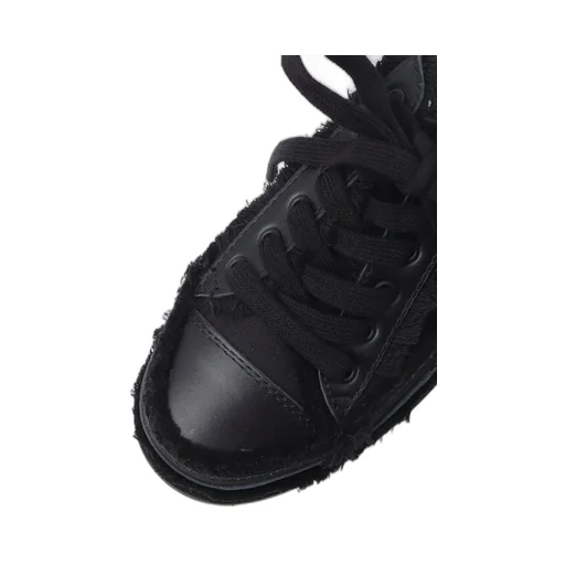 Cotton Canvas A Low-Cut Fringe Sneakers