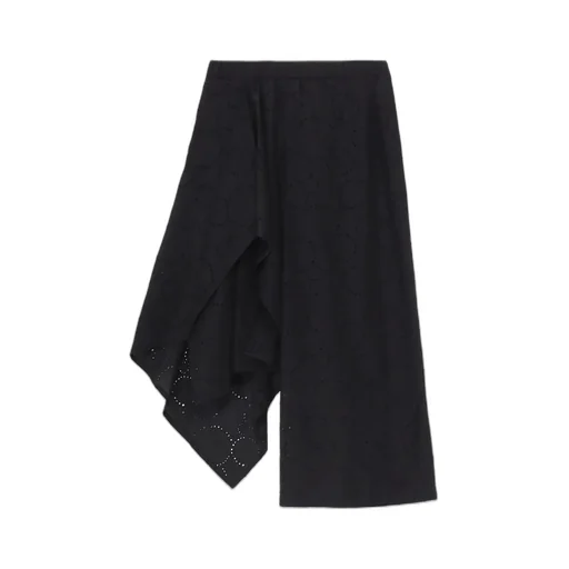 Lace Asymmetry Pants