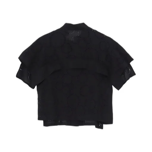 Lace Stand Collar Jacket