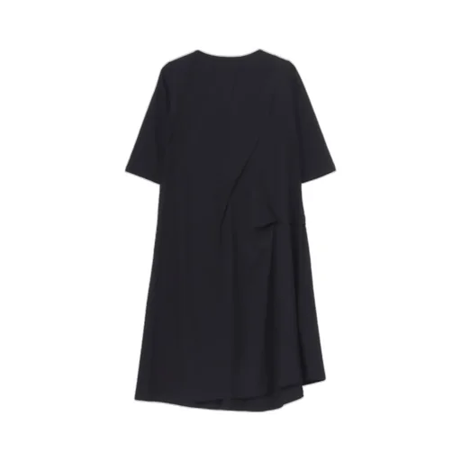 Smooth Crew Neck Dresses