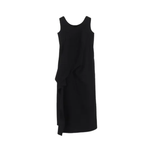 Wool Drape Dress