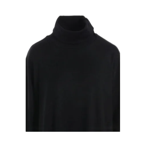 Luminary Wool Flared High Neck Dress