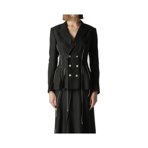 Linen Cloth 6B Hand Stitch Double Jacket