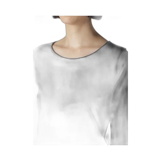 Casharn Round Neck Long Slv T