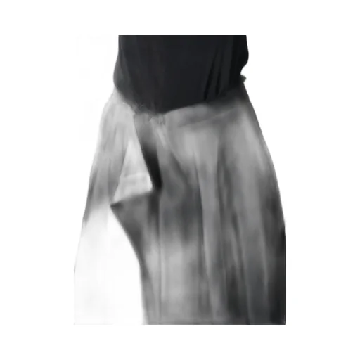 Gabardine R Gathered Skirt