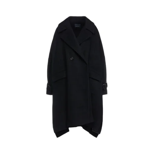 Melton R-Side Slit Coat