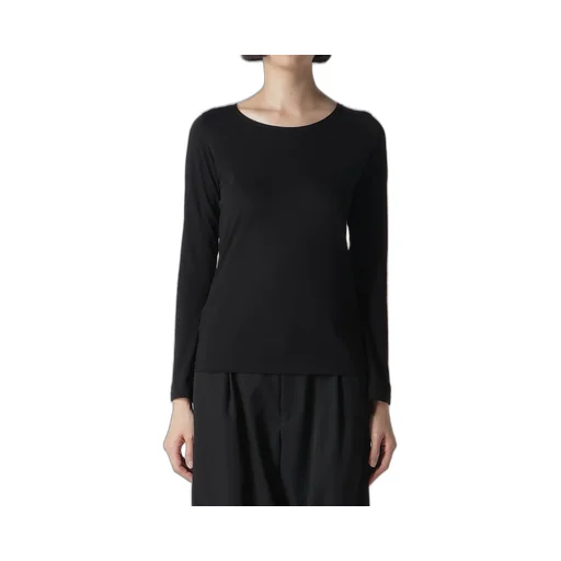 Casharn Round Neck Long Slv T