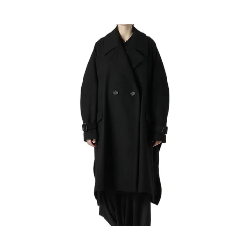 Melton R-Side Slit Coat