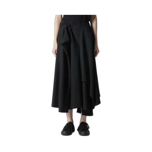 Gabardine R Gathered Skirt