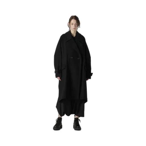 Melton R-Side Slit Coat