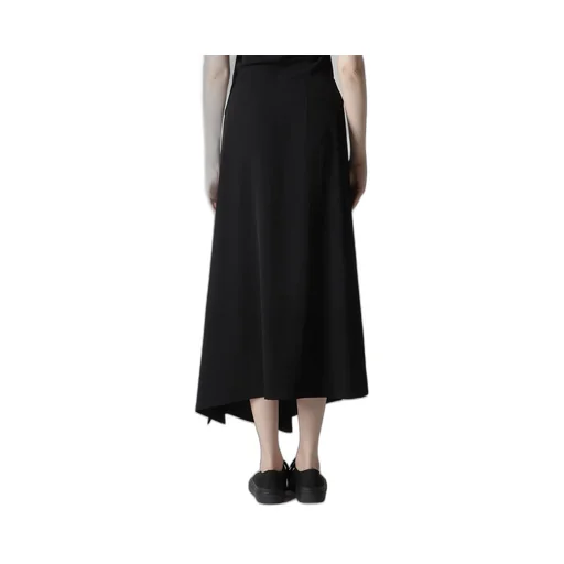 Ta/Pe Crepe De Chine L Draped Skirt