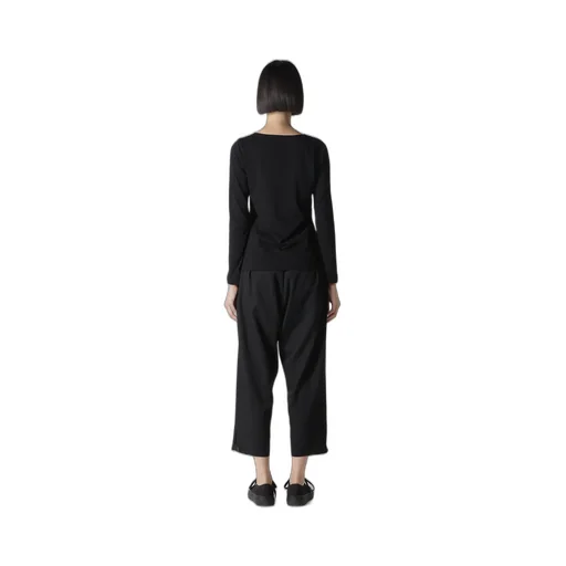 Casharn Round Neck Long Slv T