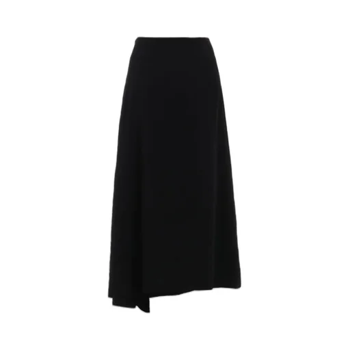 Ta/Pe Crepe De Chine L Draped Skirt
