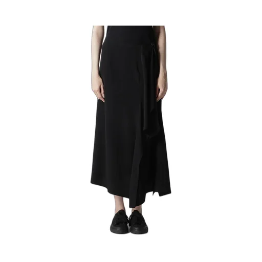 Ta/Pe Crepe De Chine L Draped Skirt