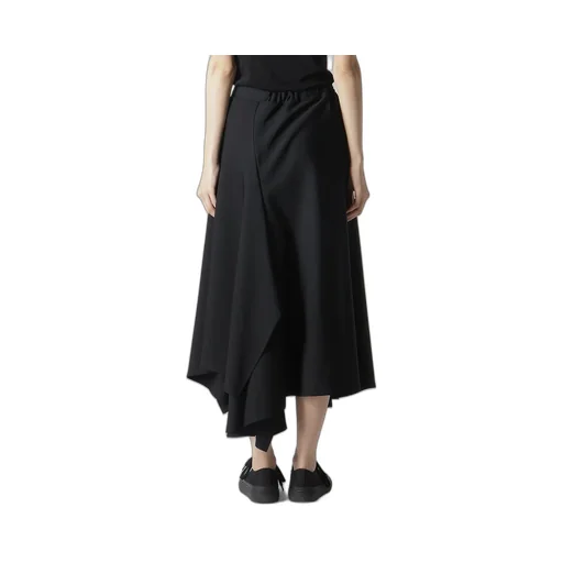 Gabardine R Gathered Skirt