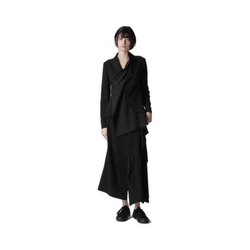 Ta/Pe Crepe De Chine L Draped Skirt