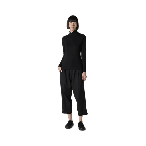 Casharn High Neck Long Slv T
