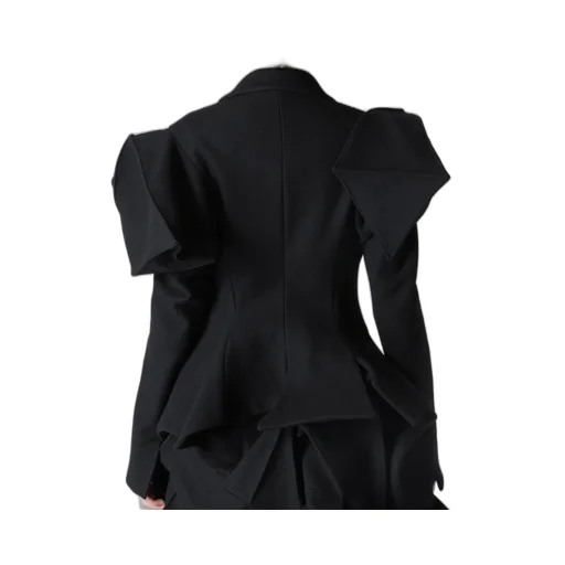 Sun Drying Super100 Melton Slv Gusset Rounded Jacket