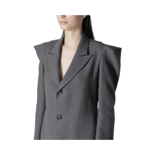 W/C Twill Washer Slv Gusset Unbalance Long Jacket