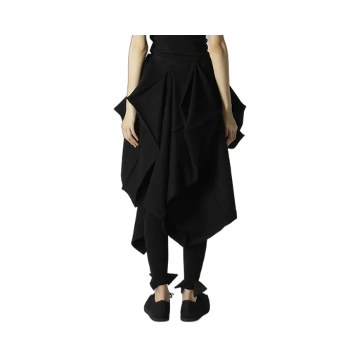 Sun Drying Super100 Melton Asm Box Detail Skirt
