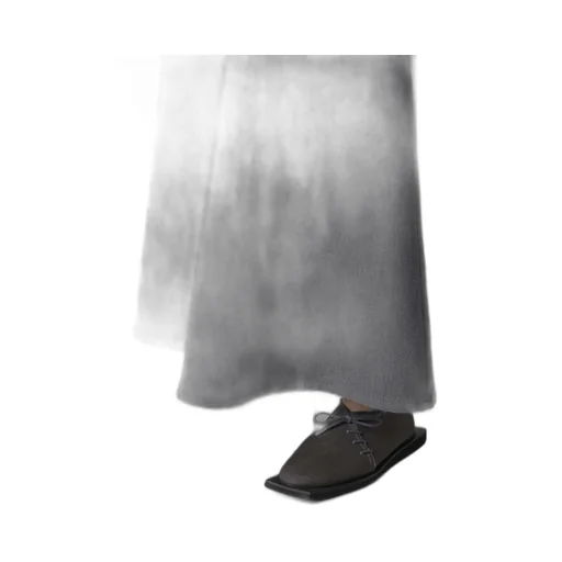 W/C Twill Washer L Slim Flare Skirt