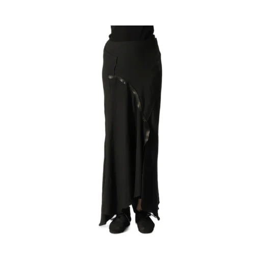 Untwisting Linen Cc Bias Curve Cut Skirt