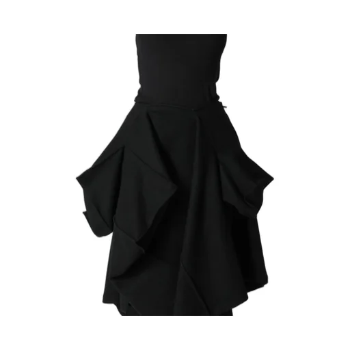 Sun Drying Super100 Melton Asm Box Detail Skirt