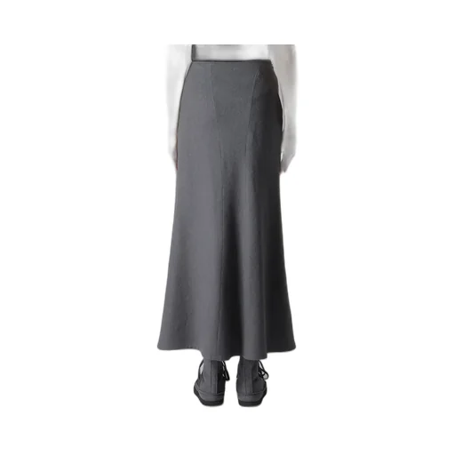 W/C Twill Washer L Pocket Flare Skirt