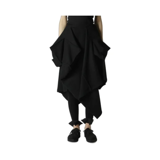 Sun Drying Super100 Melton Asm Box Detail Skirt