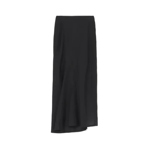 Cellulose/Ra Twill R Round Hem Skirt