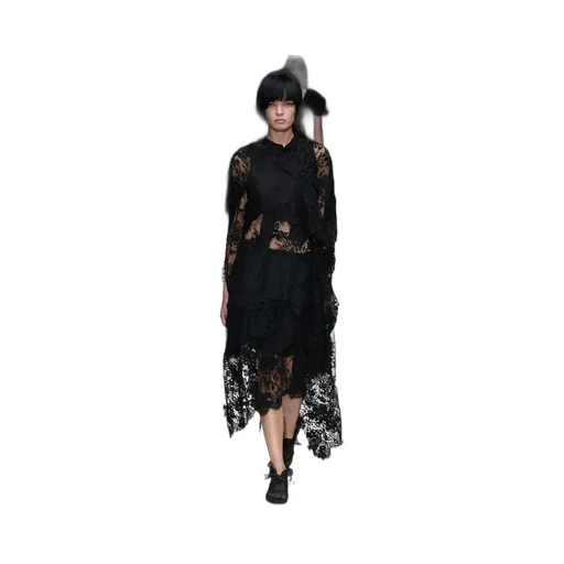 High Twisted Gabardine Belted Unbalance Vest