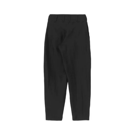 High Twisted Gabardine Low-Rise Basic Pants