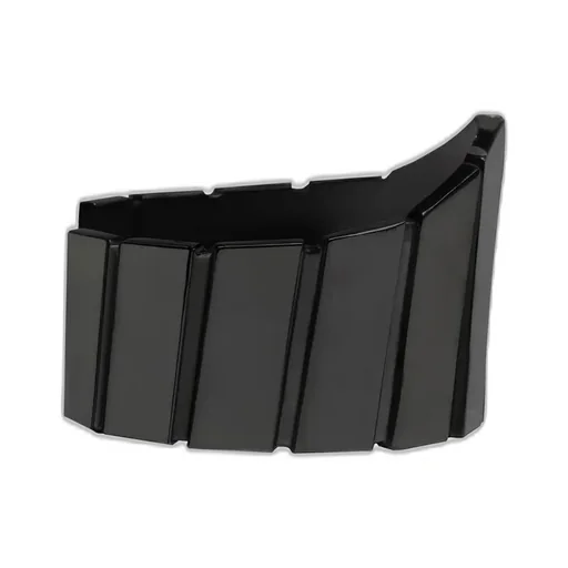 Brass/Bk Ruthenium Arc Bangle Blk