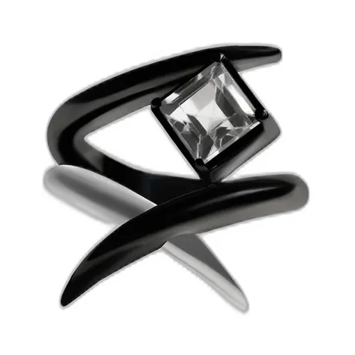 Sv/Wtpz/Bk Fuxion Ring Bk