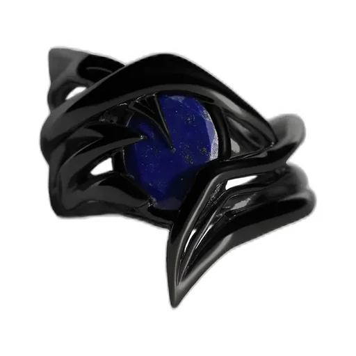 Sv/Ll/Gunmetal Abyss Ring Blk
