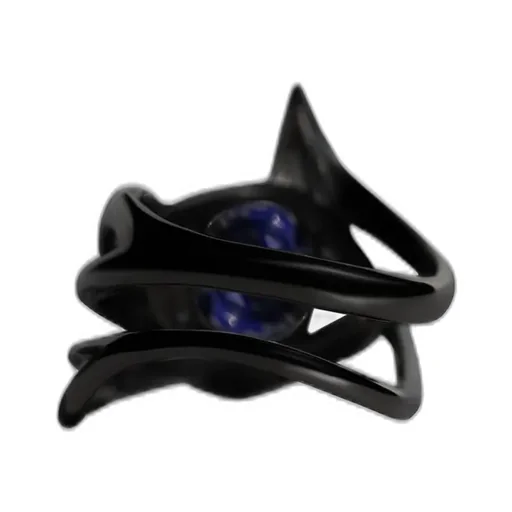 Sv/Ll/Gunmetal Abyss Ring Blk